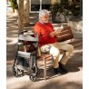 Andador Ligero de Aluminio con Asiento y Cesta W04
