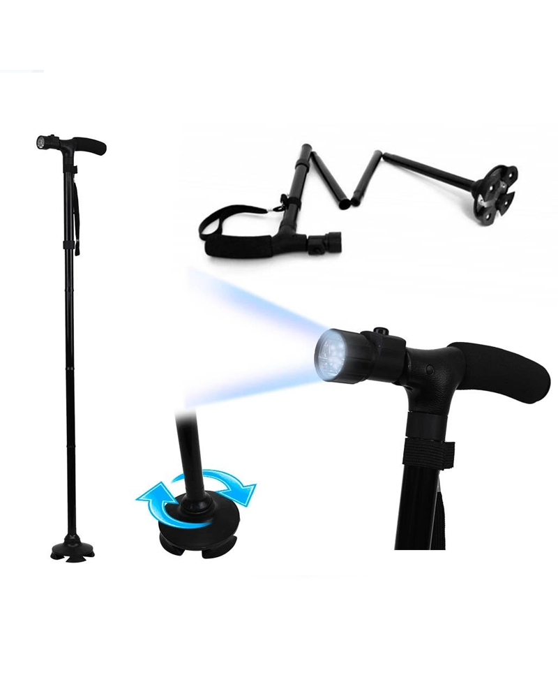 BASTON CON LUZ Y CONTERA ANCHA BASTON CON LUZ Y CONTERA ANCHA