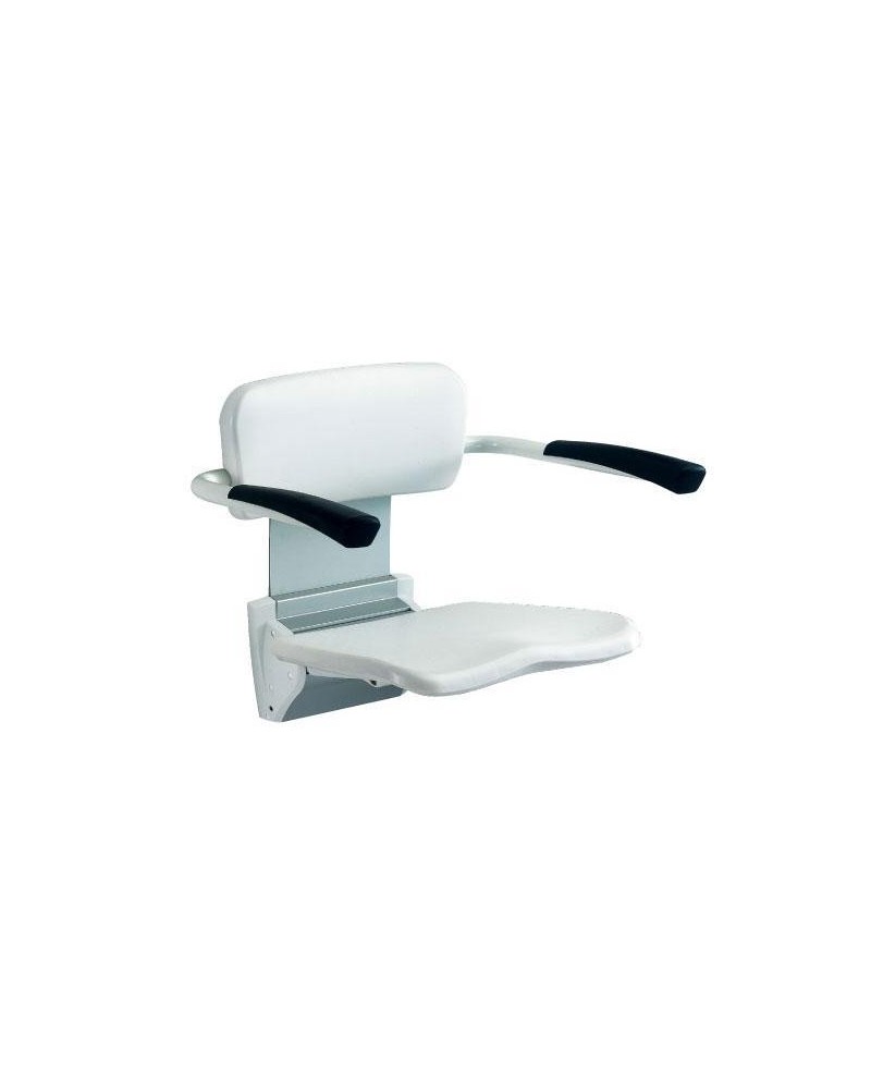 ASIENTO DE DUCHA FUTURA CON RESPALDO Y REPOSABRAZOS ASIENTO DE DUCHA FUTURA CON RESPALDO Y REPOSABRAZOS