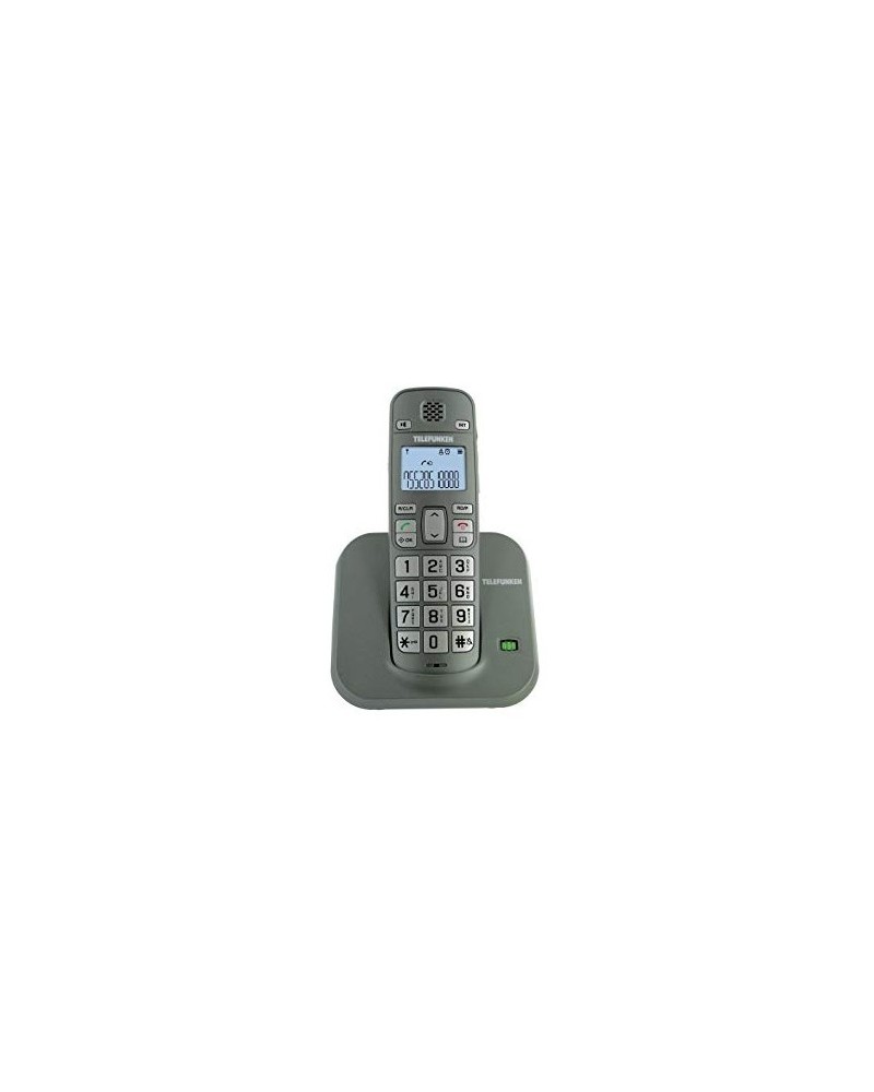 TELEFONO INALAMBRICO TECLAS ANCHAS COMPATIBLE CON AUDIFONOS TELEFONO INALAMBRICO TECLAS ANCHAS COMPATIBLE CON AUDIFONOS
