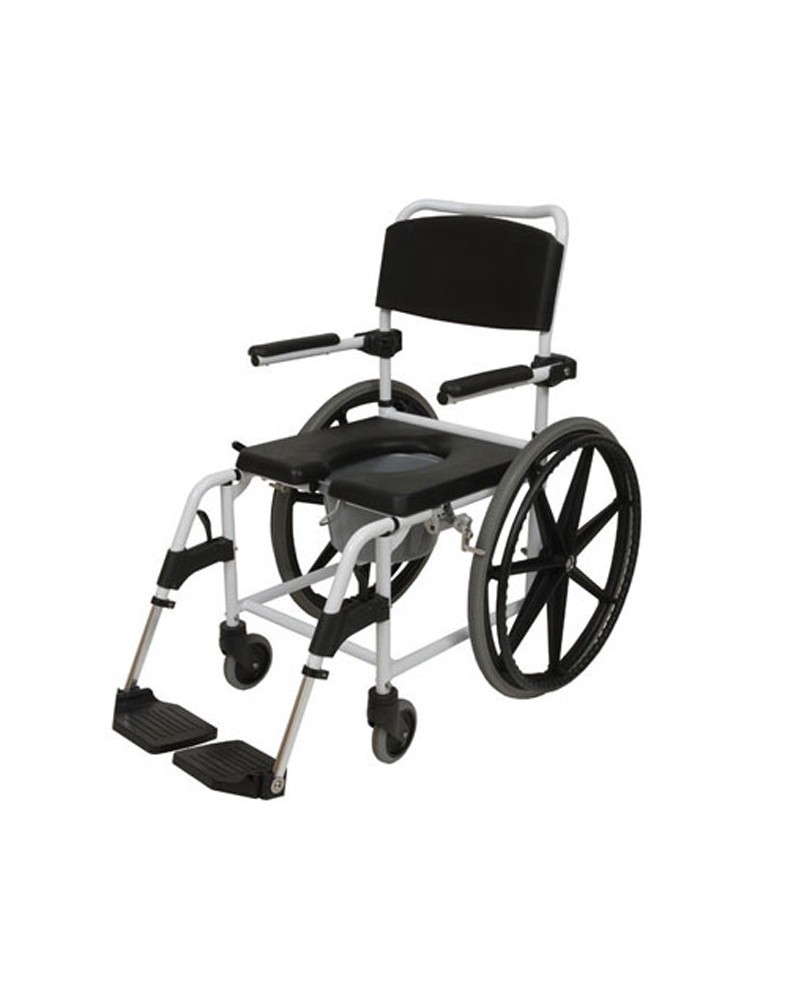 SILLA ALUMINIO "CORCEGA" CON RUEDAS DE 600 SILLA ALUMINIO "CORCEGA" CON RUEDAS DE 600
