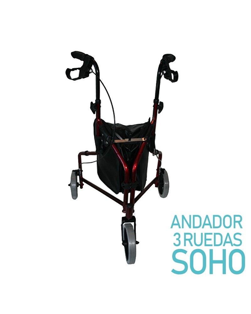 Rollator de 3 ruedas Soho Rollator de 3 ruedas Soho
