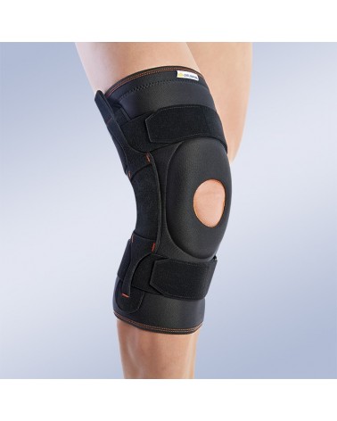 RODILLERA CON ARTICULACIONES POLICENTRICAS NEGRA 7104