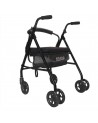 rollator KMINA confort con freno de presión negro