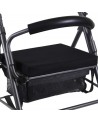 rollator KMINA confort con freno de presión negro