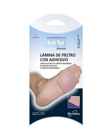 LÁMINA DE FIELTRO CON ADHESIVO