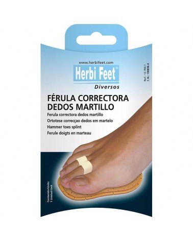 FÉRULA PARA DEDOS EN MARTILLO