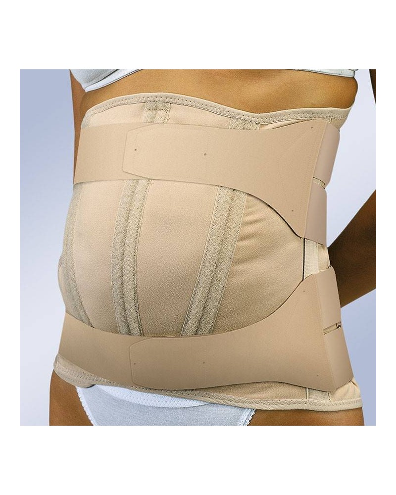 FAJA SACROLUMBAR ABDOMEN PÉNDULO SEMIRRÍGIDA CON CIERRE DE VELCRO FAJA SACROLUMBAR ABDOMEN PÉNDULO SEMIRRÍGIDA CON CIERRE DE VELCRO