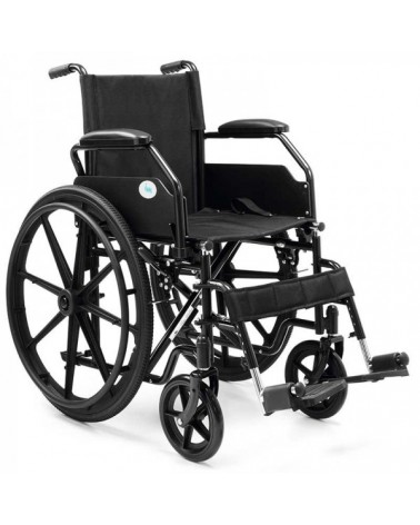 La silla de acero plegable de TotalCare PC-21 es resistente, robusta y fácil de plegar, soporta hasta 120 kg de peso.