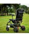 Silla de Ruedas Eléctrica Plegable Alma de Fibra de Carbono