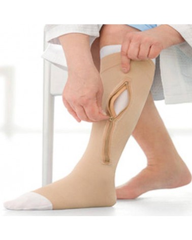 Media de Compresión con Cremallera Jobst Ulcer Care