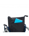 La silla de ruedas breezy 90 cuenta con una cruceta tubular. Estructura de acero plegable.