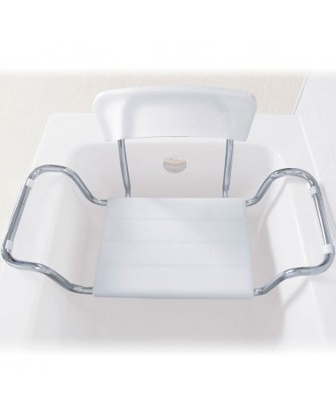 Asiento de Bañera con Respaldo Onda