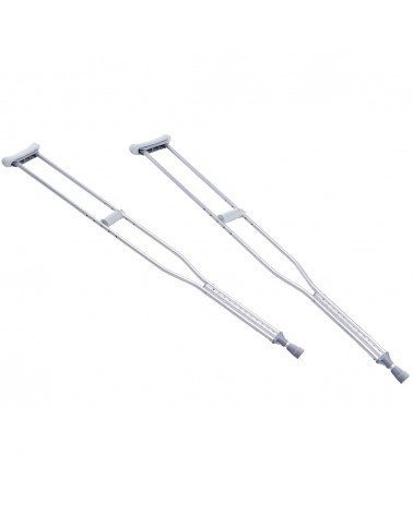 Muletas Axilares en Aluminio Anodizado