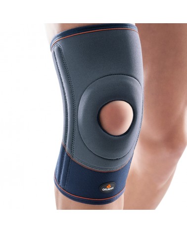 Rodillera de Neopreno con Rótula Abierta y Estabilizadores