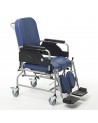Silla de Ruedas Reclinable con Cubeta