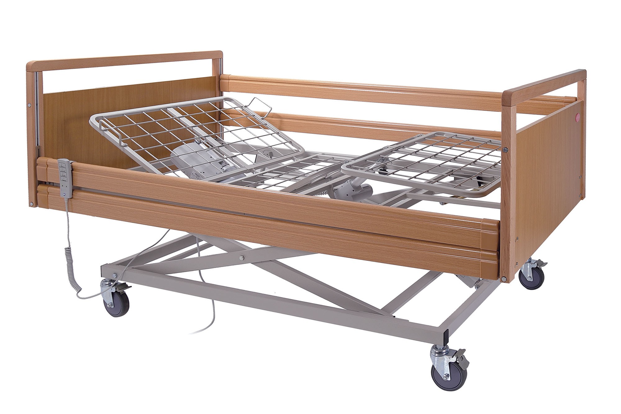 Cama Eléctrica Articulada Gerbera con Carro Elevador