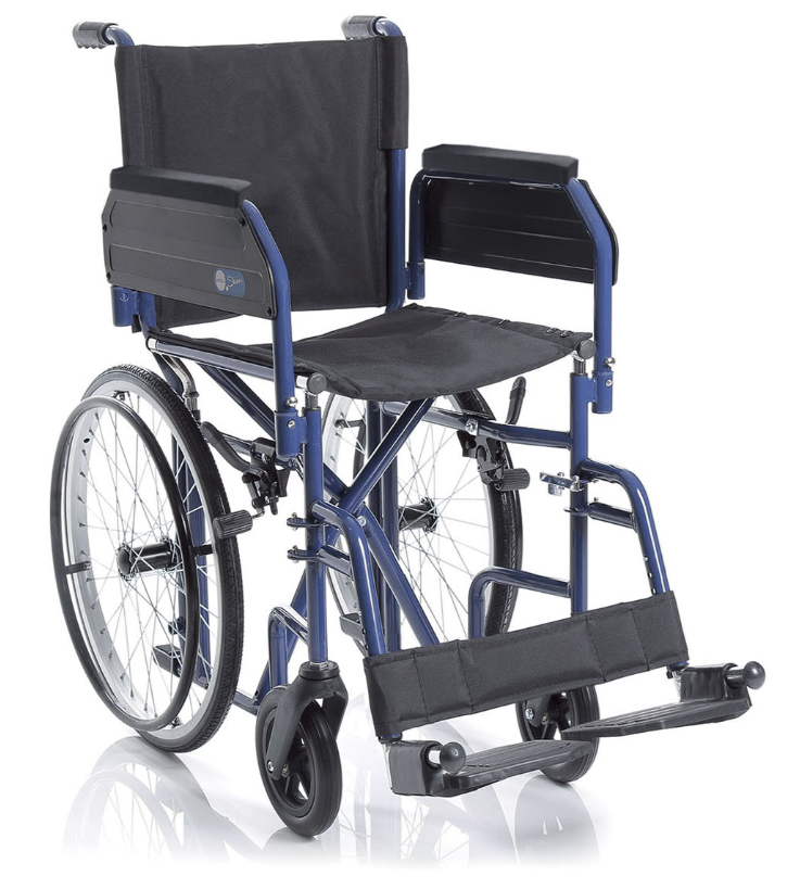 Silla de Ruedas Estrecha Plegable Skinny