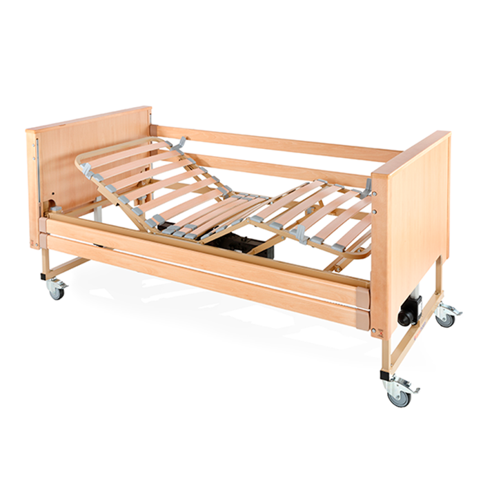 Cama Eléctrica Teide | 4 planos | 90 cm | con Barandillas