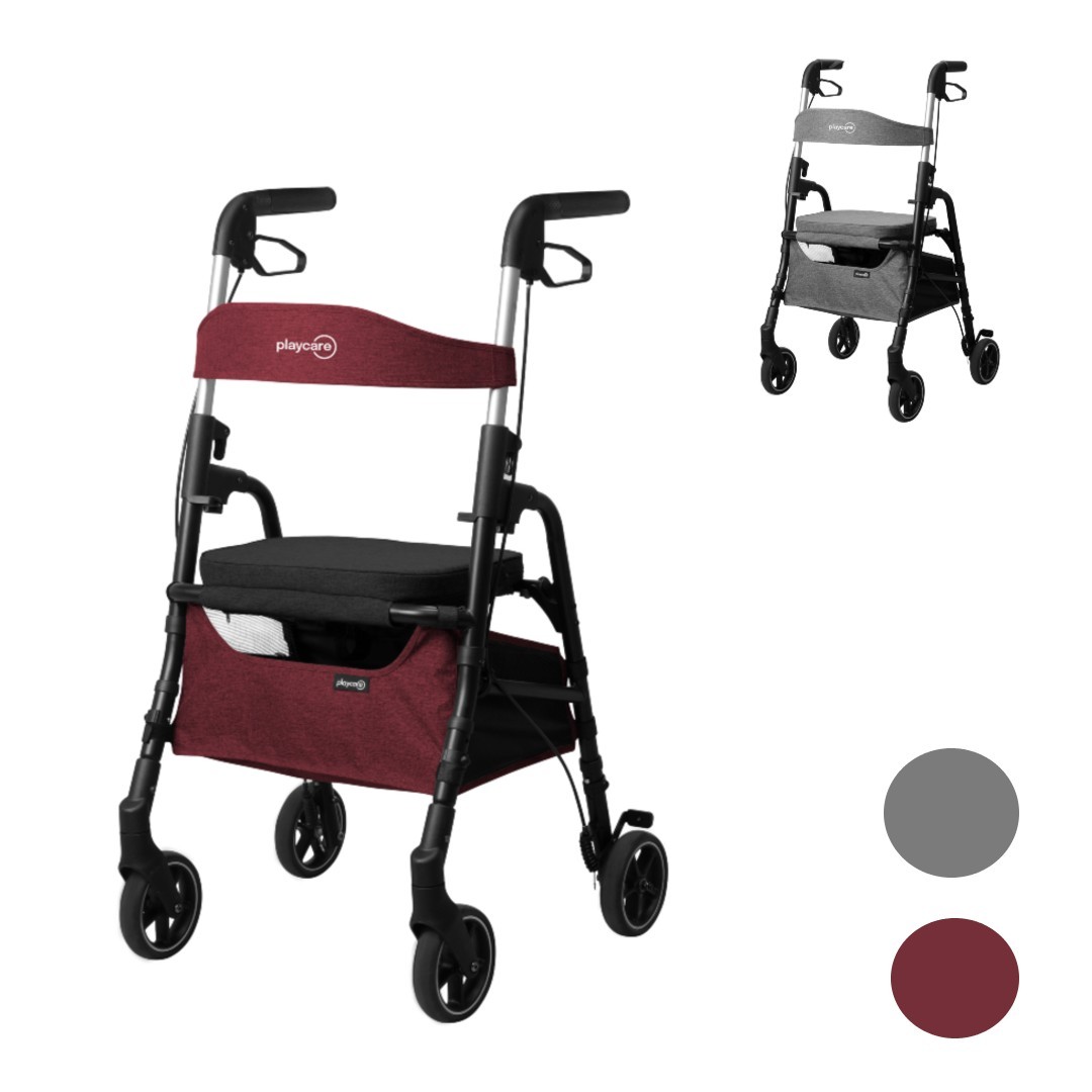 Andador Ligero con Asiento y Cesta W04
