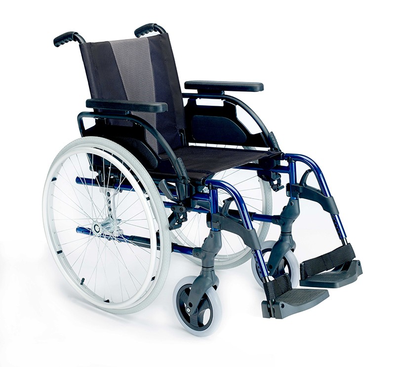 Silla de Ruedas Plegable de Aluminio Breezy Style