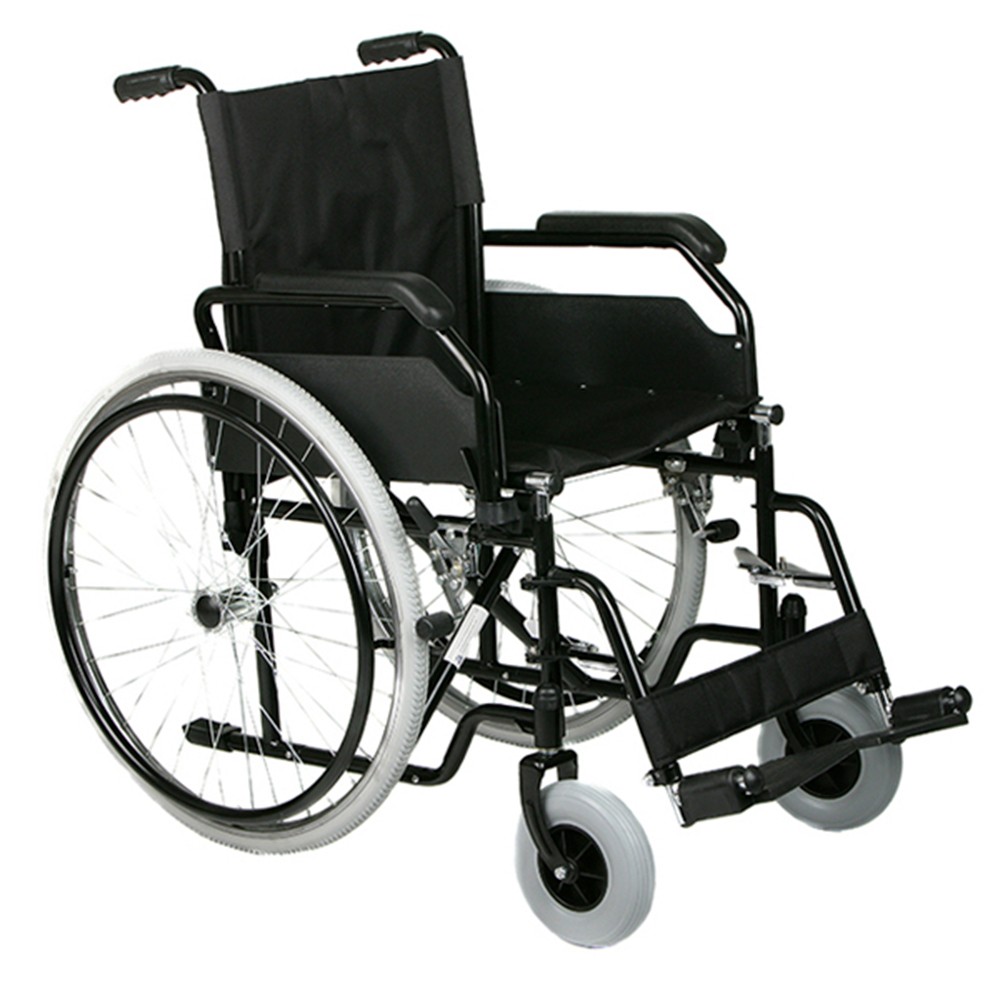 Silla de Ruedas de Acero Autopropulsable